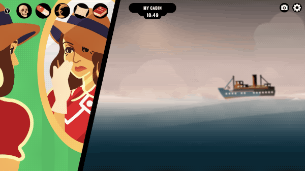 Overboard! - Veronica lost an earring Overboard! - Veronica lost an earring
