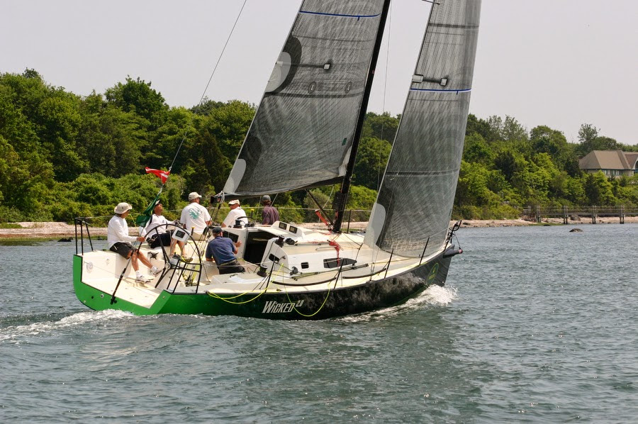 J/111 Wicked sailing Block Island Race Week