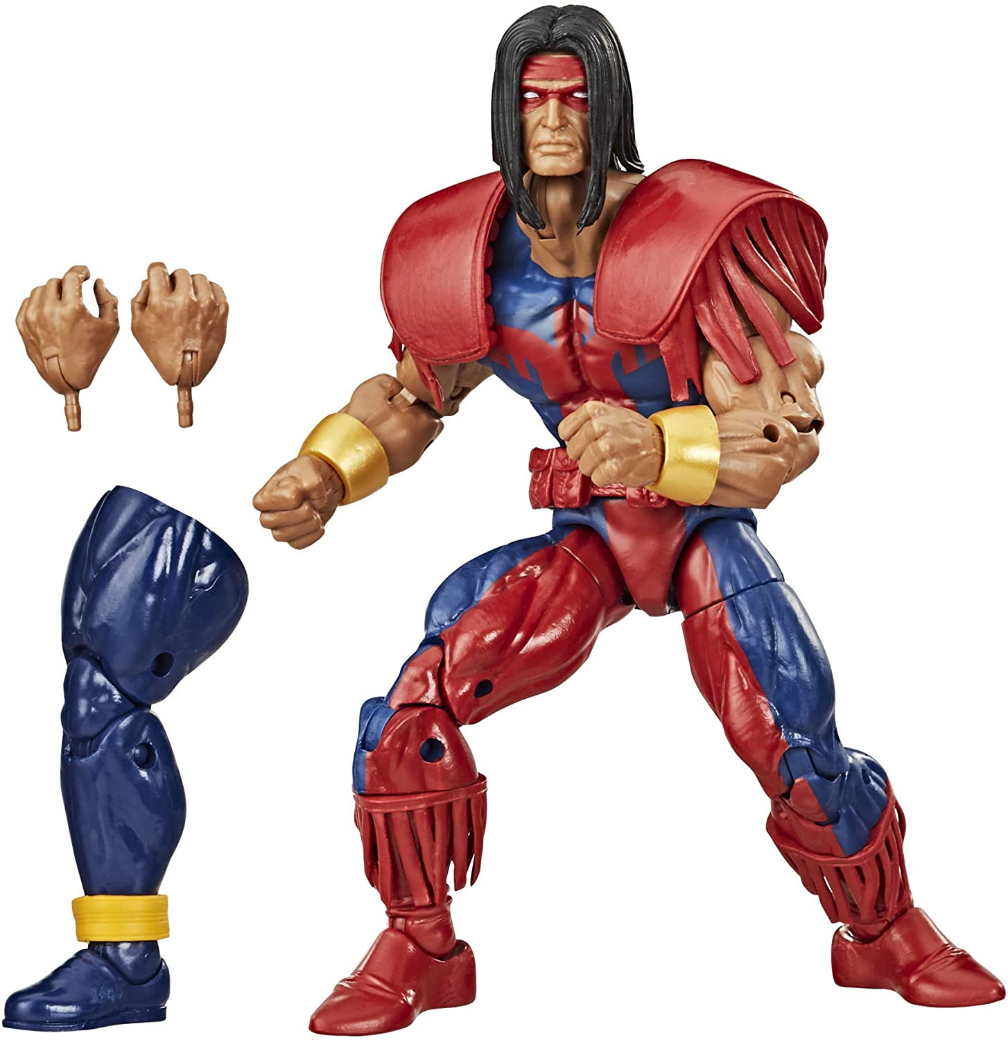 Image of Hasbro Marvel Legends Series Collection 6-inch Marvel’s Warpath Action Figure Toy Premium Design and 2 Accessories
