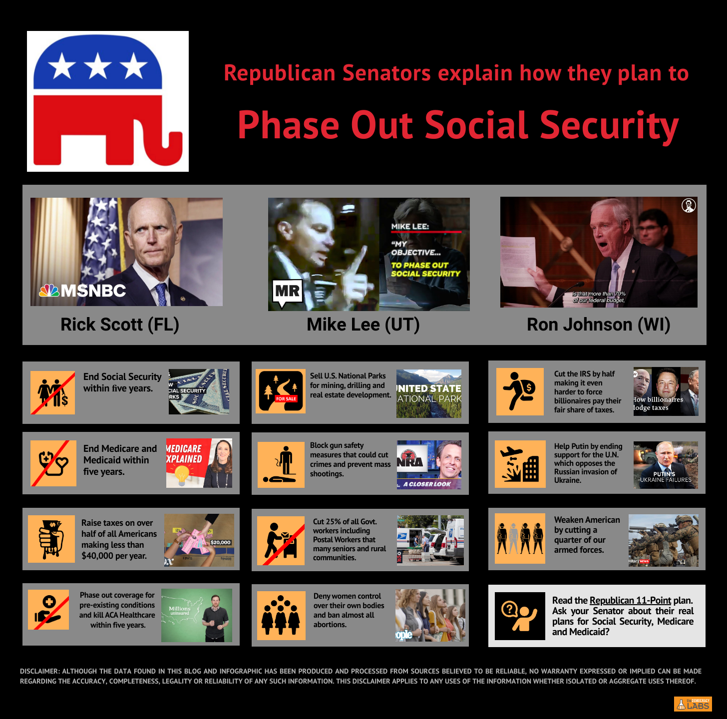 Republican plan to phase out social security