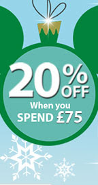 20% when you spend £75