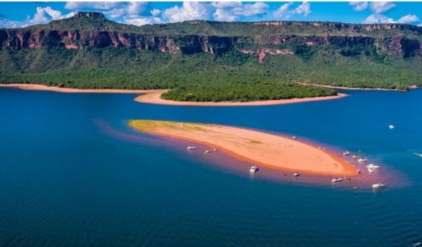 Lago do Manso acesso direto do MalaiManso Resort (Divulgação)
