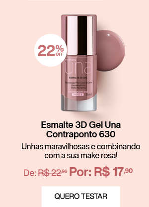 Esmalte 3D Gel Una - Contraponto 630