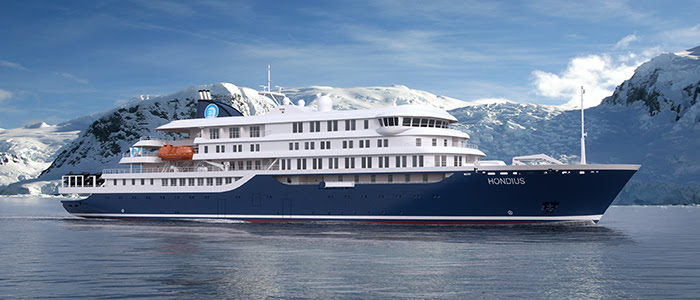 Новый круизный корабль Hondius компании Oceanwide Expeditions
