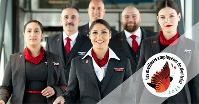 Air Canada a annoncé aujourd’hui qu’elle s’est classée parmi les Meilleurs employeurs de Montréal pour 2023. La société aérienne reçoit cette distinction pour la dixième année d’affilée. (Groupe CNW/Air Canada)