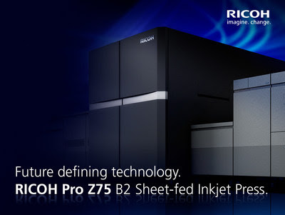 RICOH Pro Z75 B2 Sheet-fed Inkjet Press