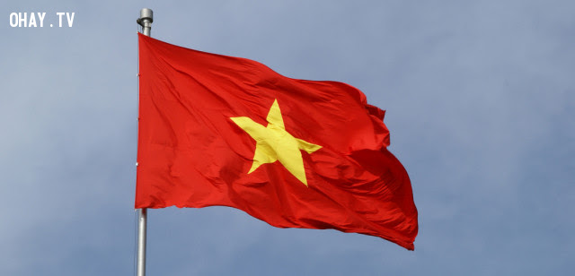 8. Việt Nam,ý nghĩa quốc kì,lá cờ của các nước,những điều thú vị trong cuộc sống