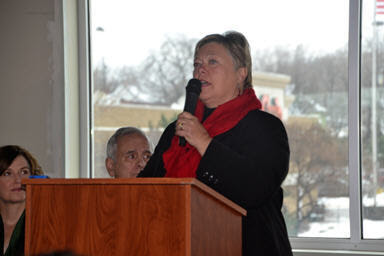 Commissioner Higgins at 800 W Broadway
