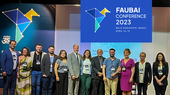 Participantes da Conferência da FAUBAI