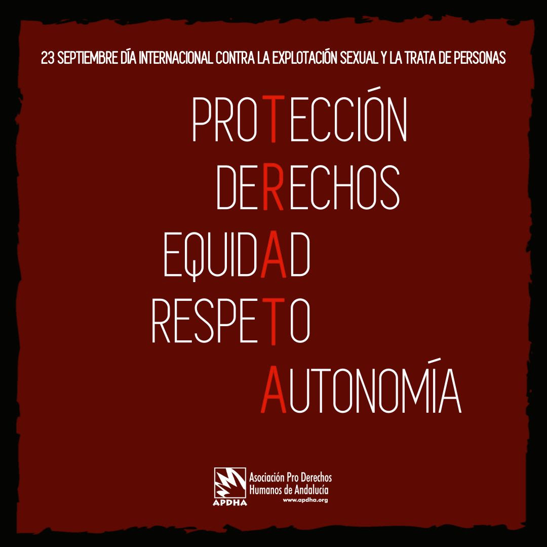 23 septiembre | Día Internacional contra la explotación sexual y la trata de personas