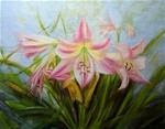 Pink Spring Lilies - Posted on Wednesday, March 18, 2015 by Dalan Wells