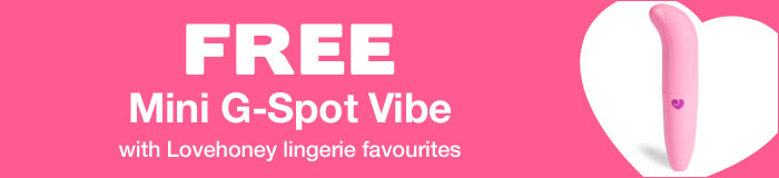 Lovehoney Lingerie Favourites with FREE Mini G-Spot Vibe!