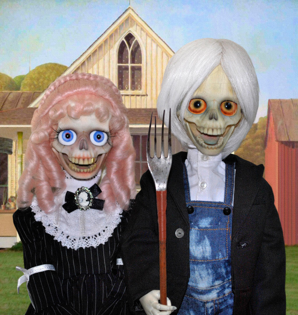 Image result for images of american gothic