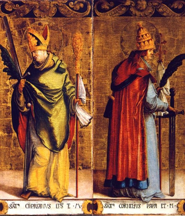 16 września Świętych męczenników Korneliusza, papieża i Cypriana ...
