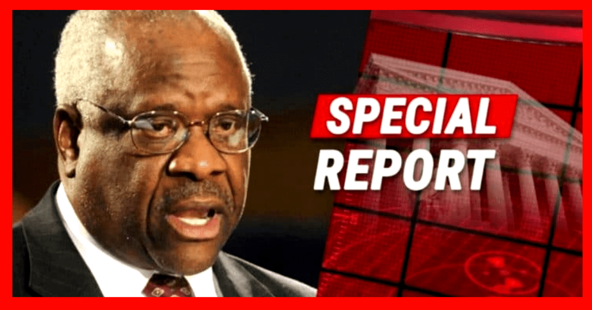 Clarence Thomas Sparks Democrat Meltdown - Now He's Going After Their Real Holy Grail