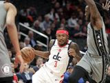 Washington Wizards&#39; Bradley Beal (3) moves the ball past Brooklyn Nets&#39; Taurean Prince, right, during the first half of an NBA basketball game Wednesday, Feb. 26, 2020, in Washington. (AP Photo/Luis M. Alvarez) ** FILE **
