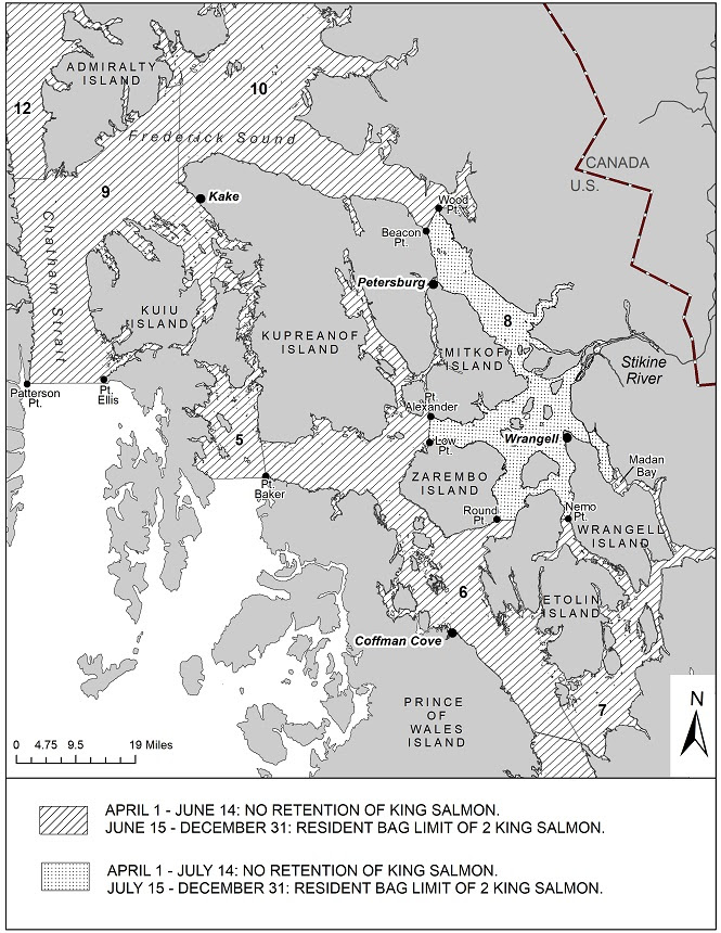 SPORT FISHING REGULATIONS FOR KING SALMON IN SOUTHEAST ALASKA AND THE PETERSBURG/WRANGELL AREA FOR 2020