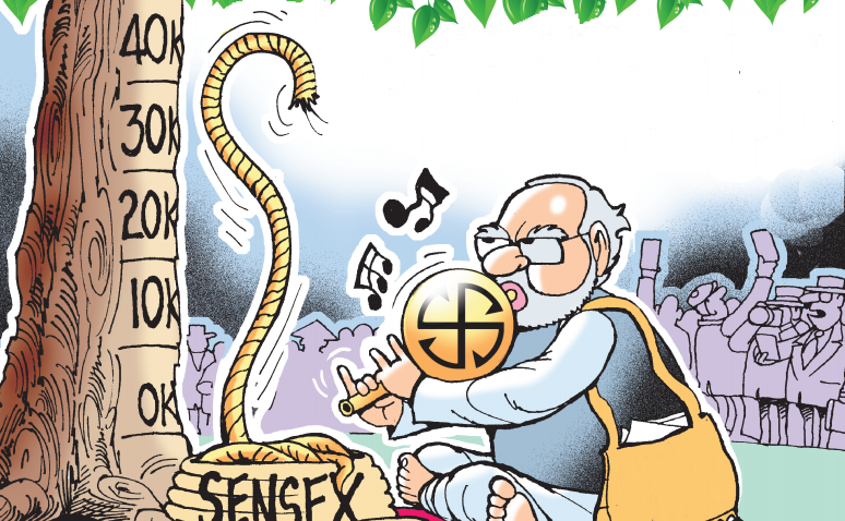 7. Will Sensex erase all its gains under the Modi government?