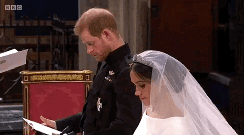BBC royal wedding prince harry royalwedding harry and meghan GIF