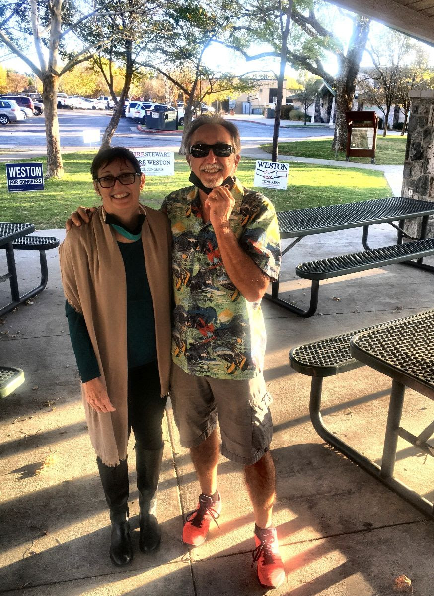 Randy and Jan Hopkins of Farmington, Utah