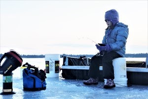 ice fishing