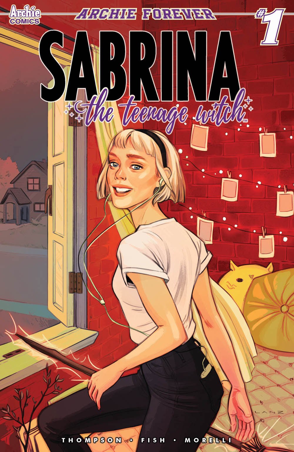 SABRINA THE TEENAGE WITCH #1: CVR E Lanz