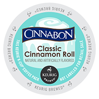 Cinnabon Classic Cinnamon Roll Keurig Kcup coffee