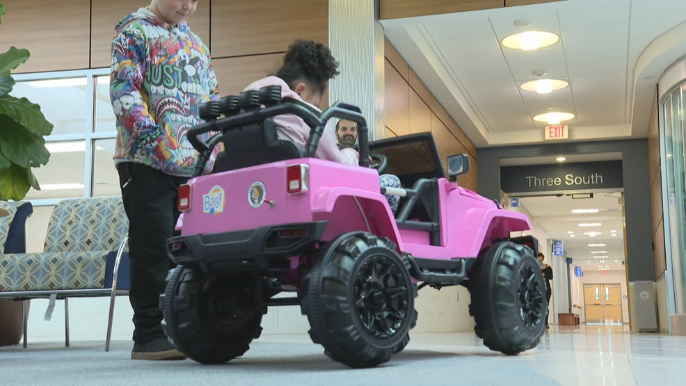  Students at New England Institute of Technology make custom ride for 9-year-old girl