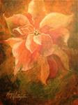 Peach Poinsettia - Posted on Tuesday, November 18, 2014 by Margie Whittington