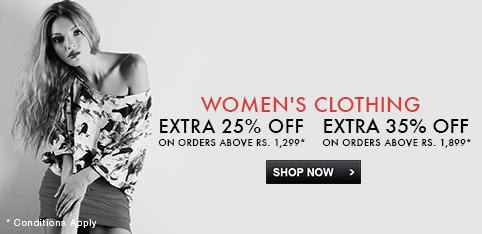 Select women's clothing - Extra 35% off