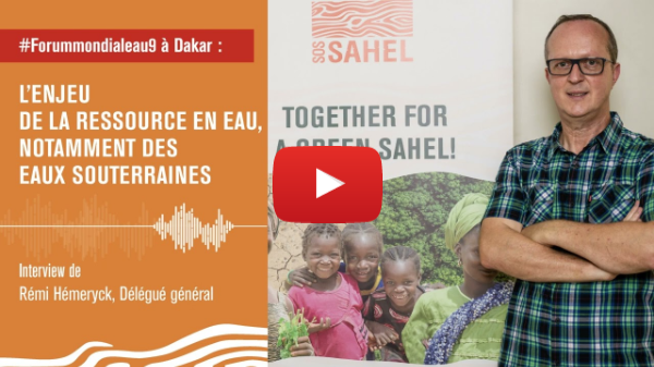 Interview de Rémi Hémeryck au Forum mondial de l'eau à Dakar
