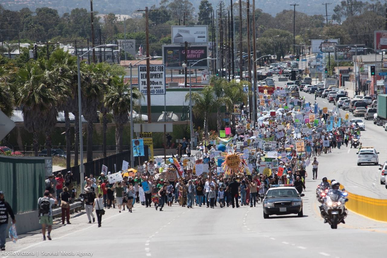 People's Climate March LA 4/29/17