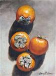 Four Persimmons - Posted on Thursday, March 19, 2015 by Amy Collins