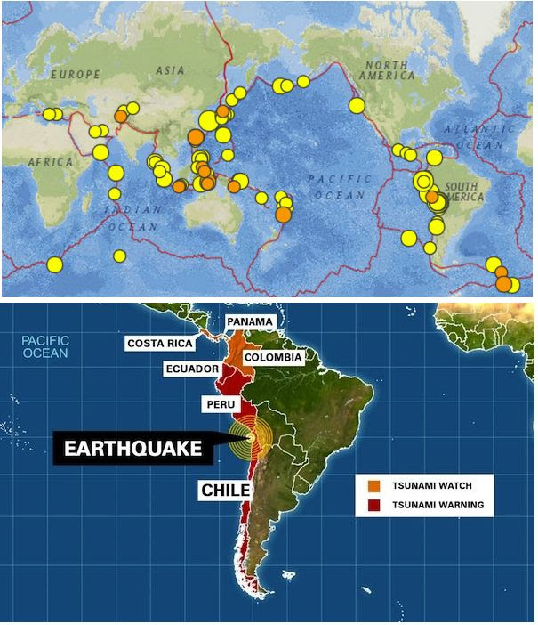 Location of Warning