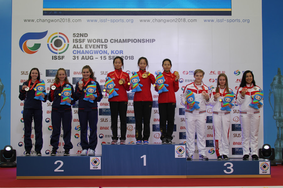 Usa Sweeps Womens Skeet Podium At The Issf World Championship Shooting Wire 