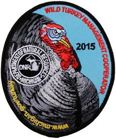 2015 wild turkey cooperator patch