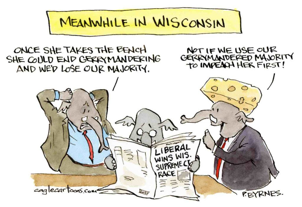 Wisconsin Republican scheme to rule forever