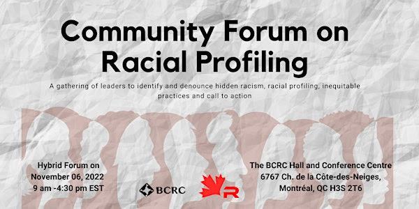 Community Forum on Racial Profiling