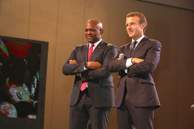 Tony Elumelu Foundation Hosts Interactive Session With Macron And 2000 Young African Enreprenuers