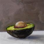 Halved Avocado - Posted on Thursday, April 9, 2015 by Stacy Weitz Minch