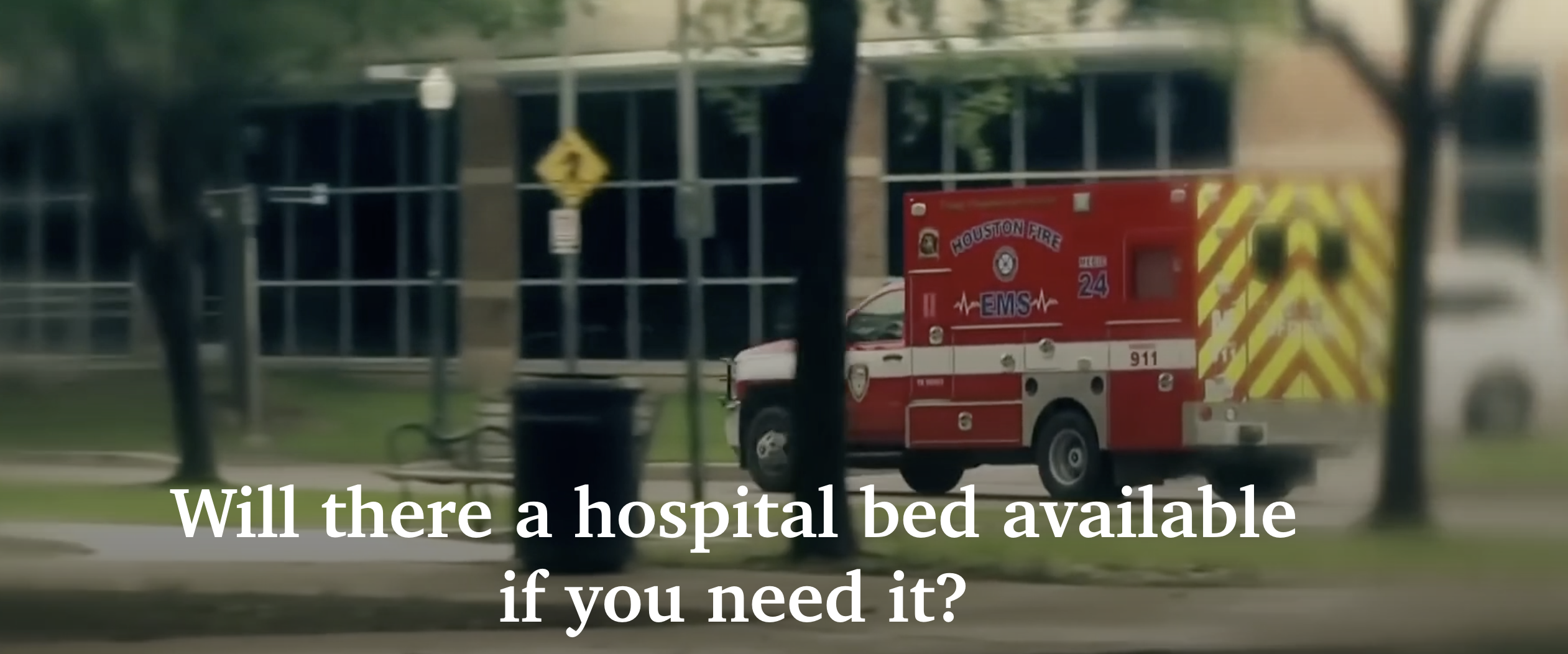 Will there be a hospital bed if you need it due to hospitals overcrowded with unvaccinated COVID patients