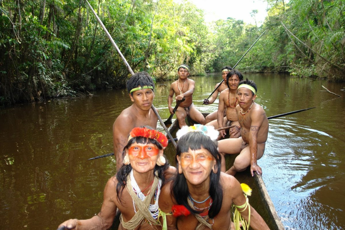 Members of the Waorani people (cc photo kleverenrique)