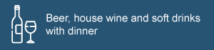 Beer, House Wine & Soft Drinks