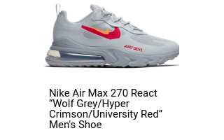 Men's Nike Air Max 270 React