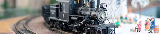 a train on a steel track