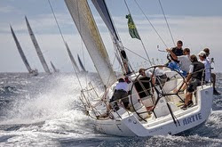 J/122 Artie sailing Rolex Middle Sea Race
