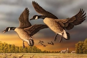 2020 Michigan duck stamp image